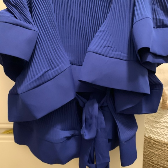 Garcia blue OTS Blouse - Picture 4 of 5